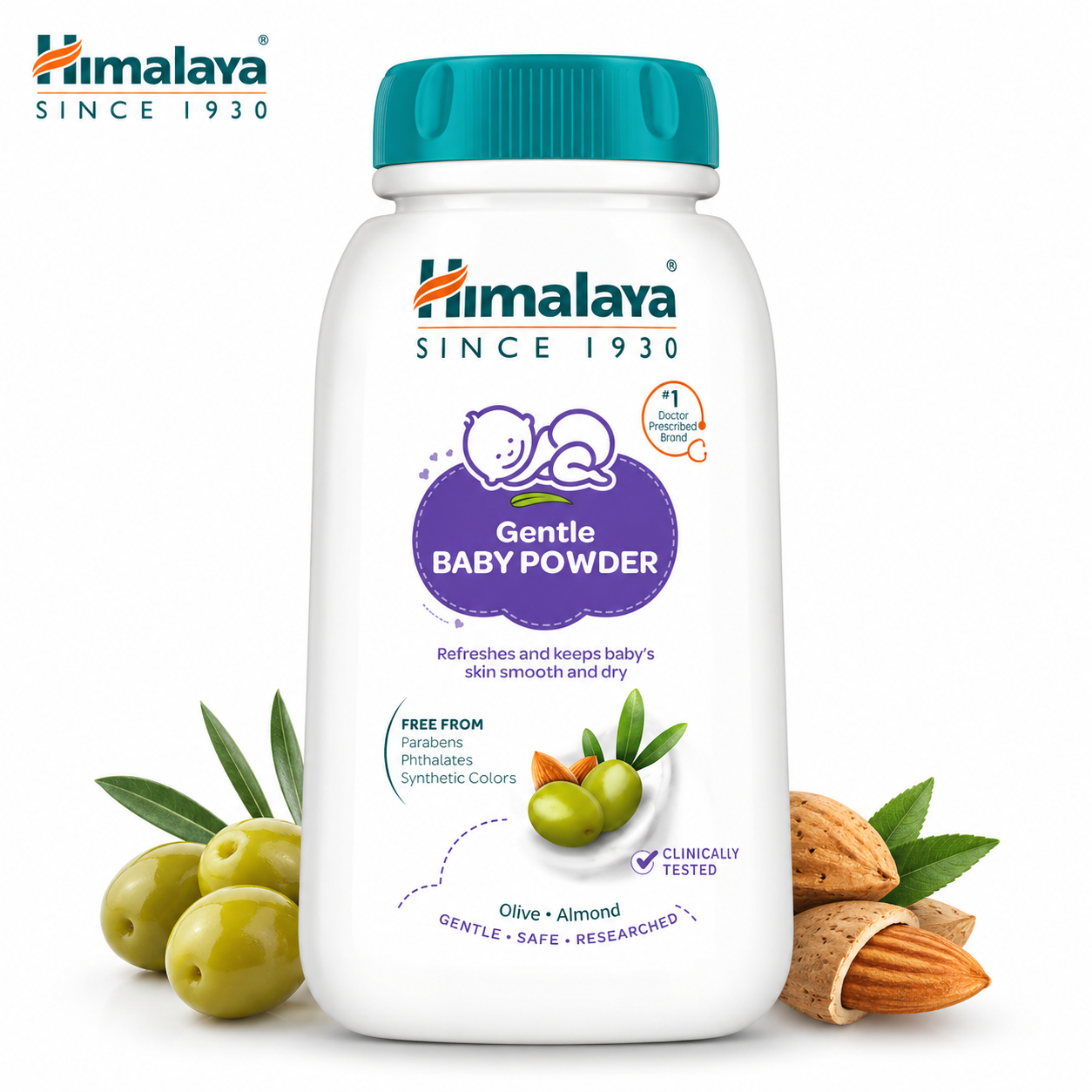 HIMALAYA BABY POWDER 50G