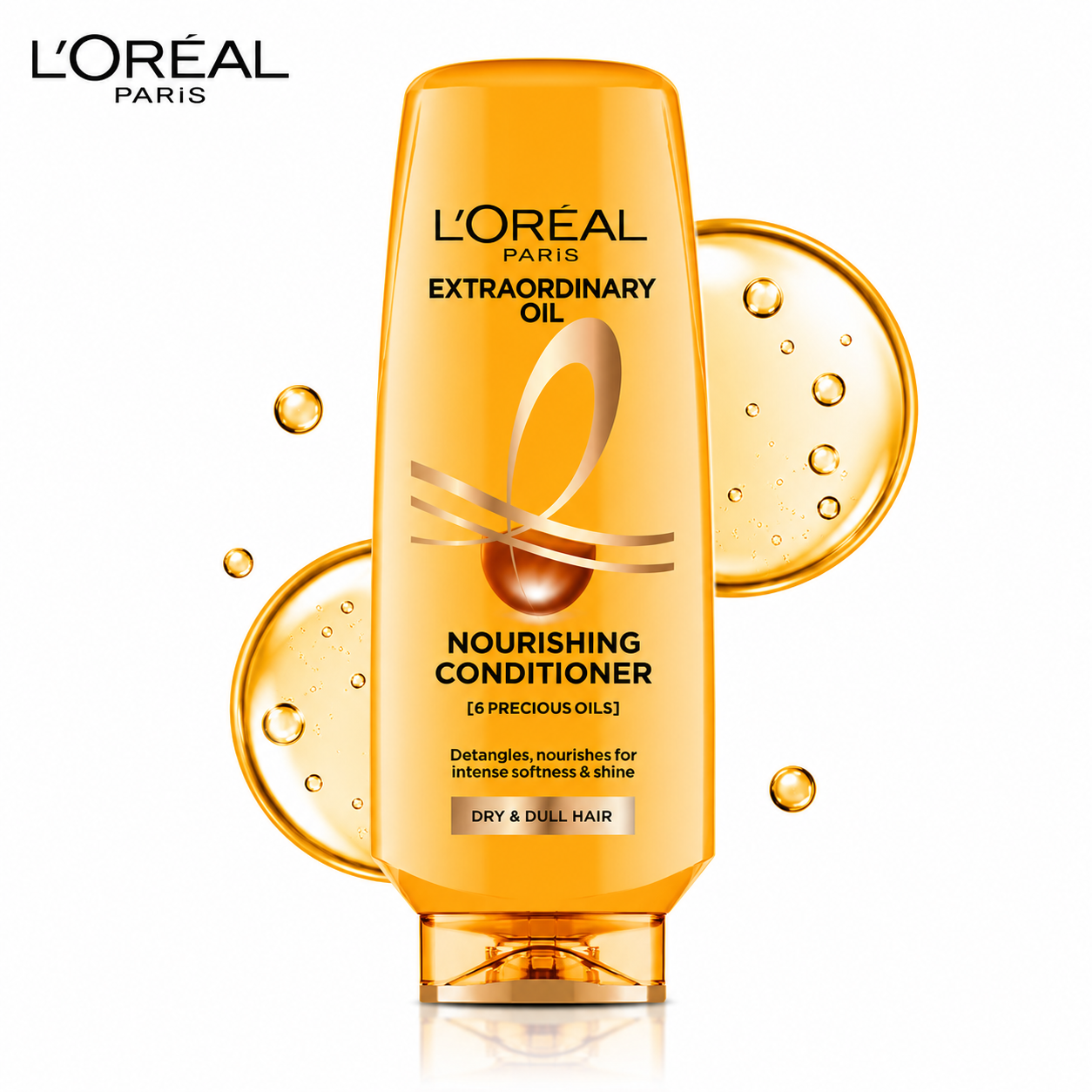 L’Oréal Paris Extraordinary Oil Nourishing Conditioner 71.5ml | Deep Repair & Smooth Shine | 6 Precious Oils for Dry & Dull Hair