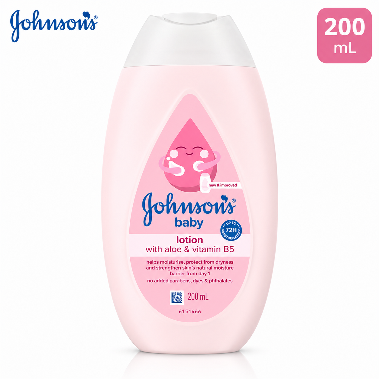 JOHNSON`S BABY LOTION 200ML