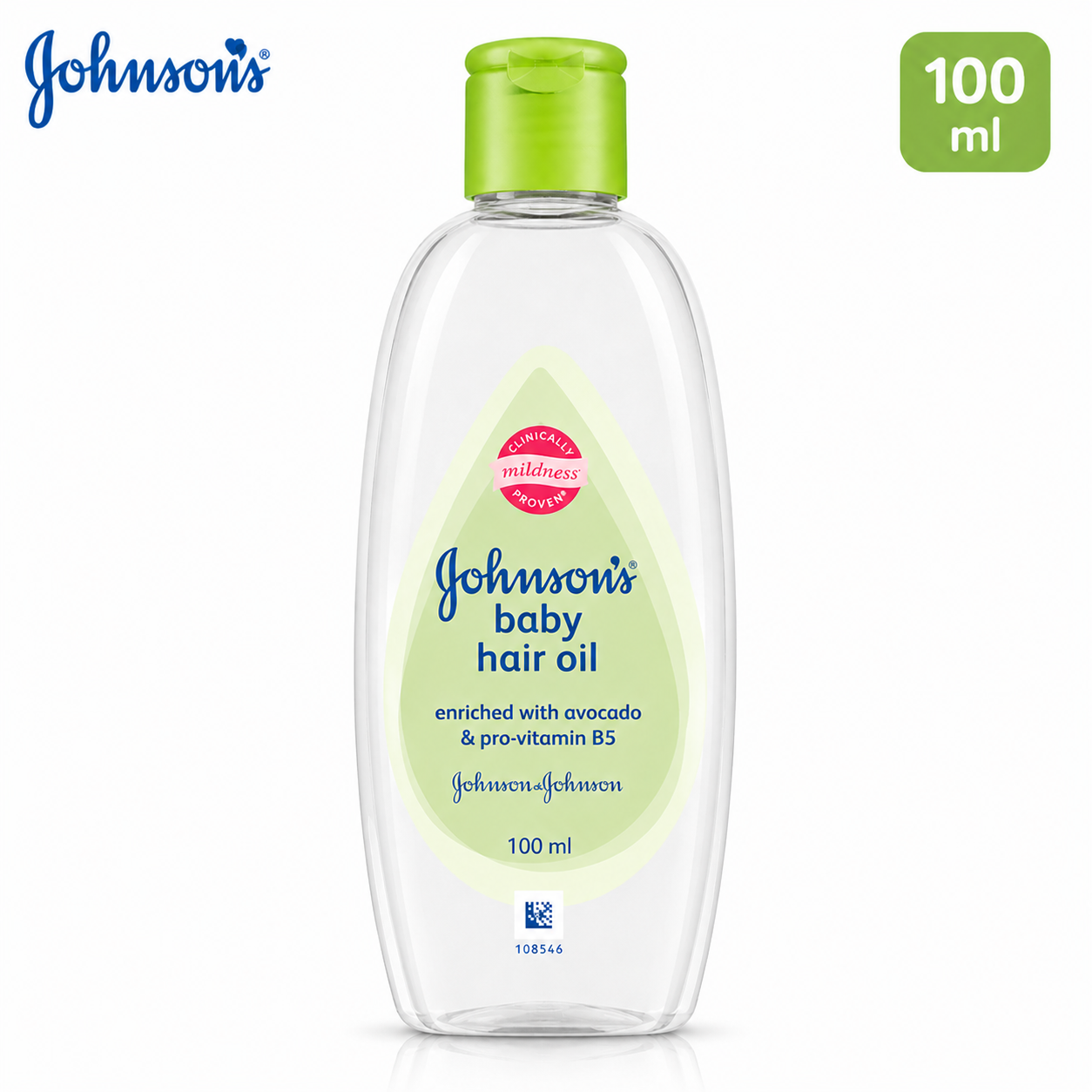 JOHNSON`S BABY HAIR OIL 100ML