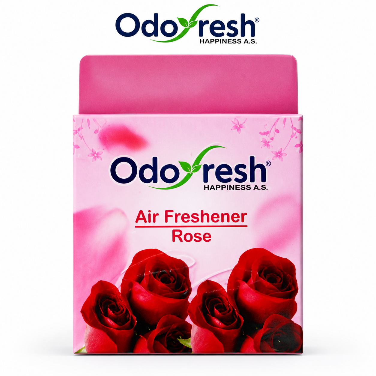 Odofresh Rose Air Freshener 50g | Long-Lasting Floral Fragrance & Odor Eliminator | Room, Bathroom & Office Freshener