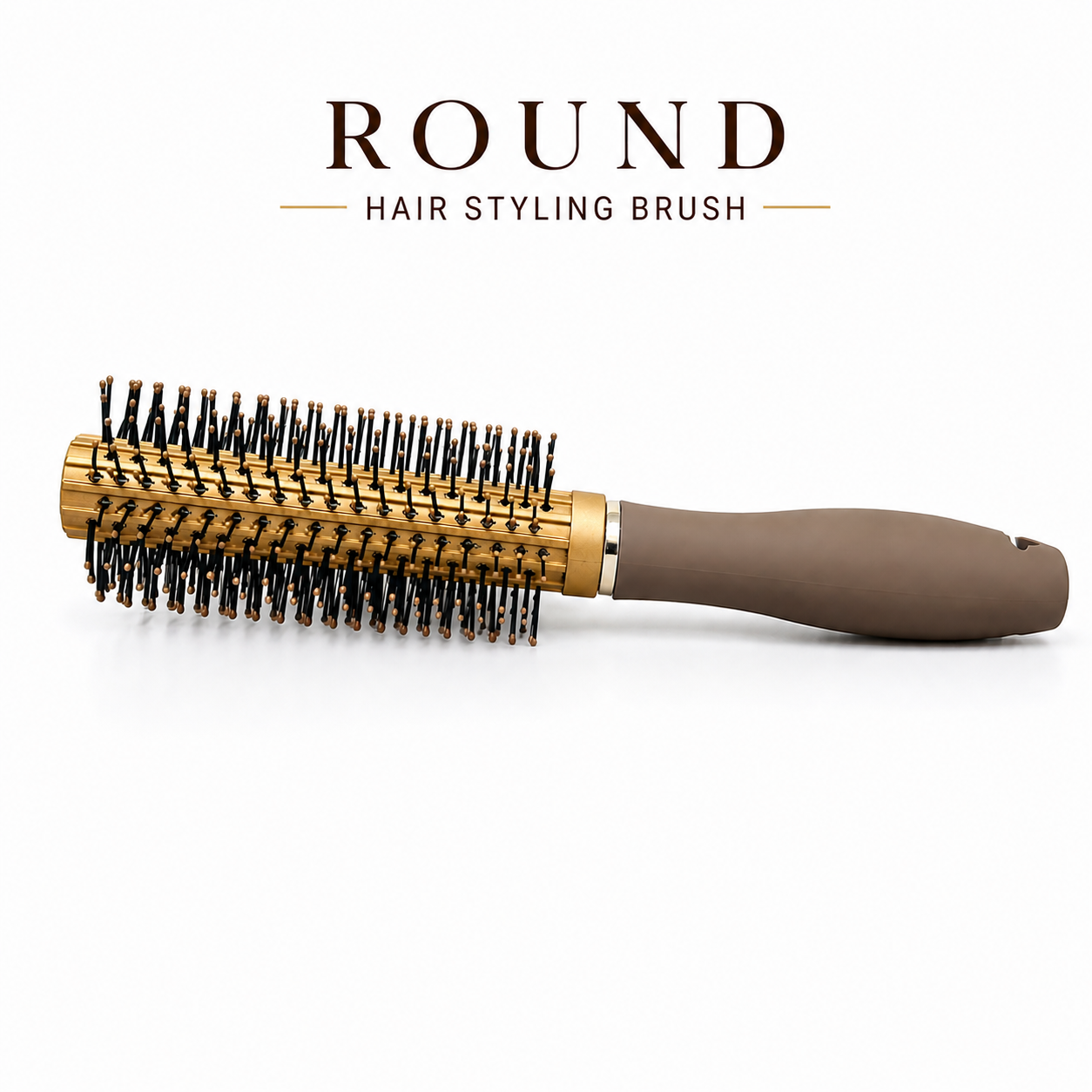 Round Hair Brush for Blow Drying | Anti-Static Styling Brush for Smooth, Voluminous & Frizz-Free Hair – Salon Finish for All Hair Types