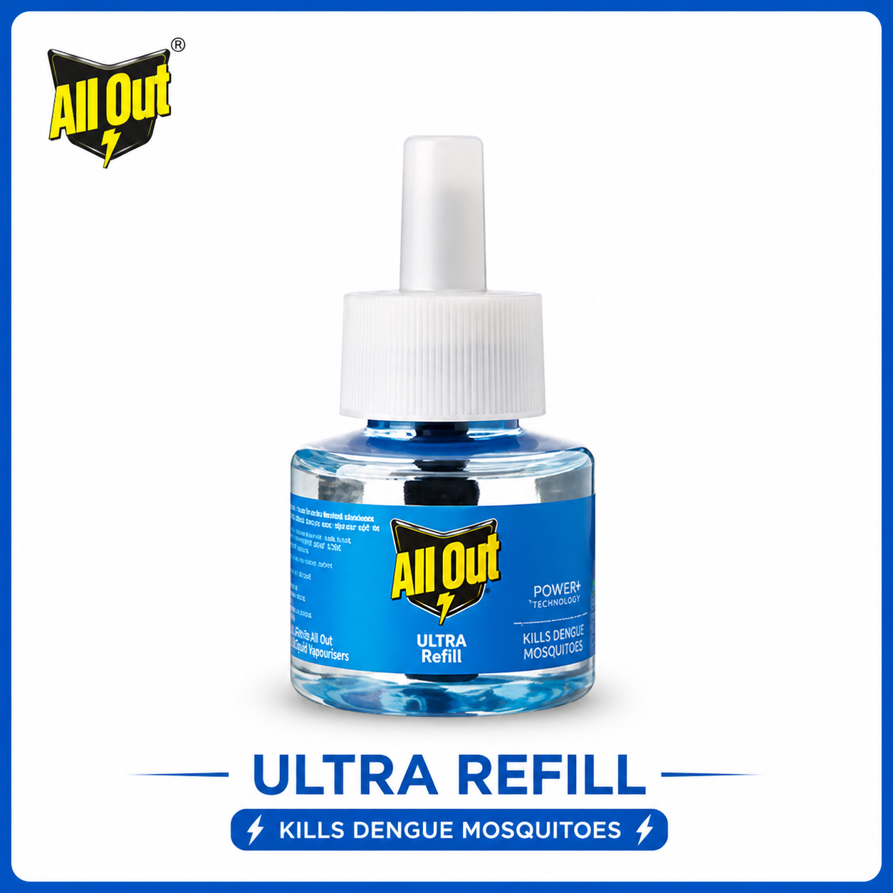 All Out All Night Floral Mosquito Repellent Refill Pack | 2 Refills 90ML – Long Lasting Liquid Vaporizer for Mosquito-Free Home Protection