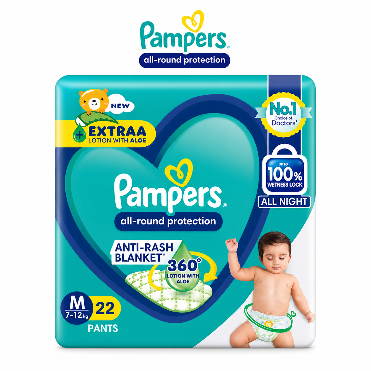 Pampers All Night M-22 Pants
