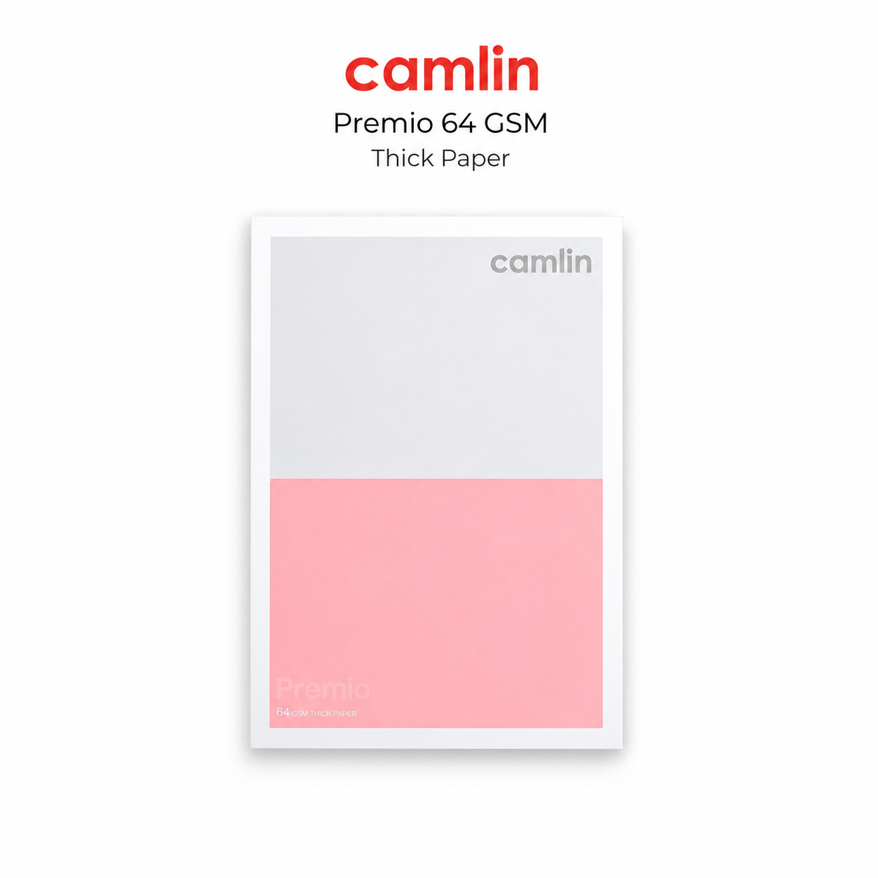 Camlin Long Unruled Notebook 200 Pages – Premium 64 GSM Smooth Paper | Durable Soft Cover | Ideal for Students, Drawing & Office Use