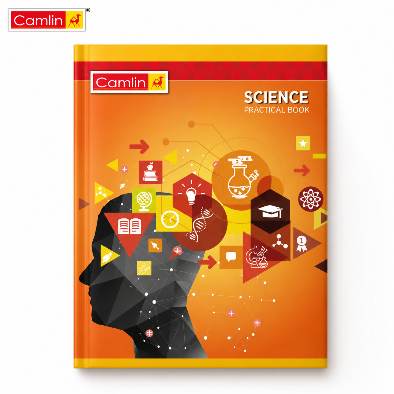 Camlin Science Practical Book 164 Pages – Structured Lab Record Notebook | Smooth Writing Paper for Students | Ideal for School Experiments & Science Projects