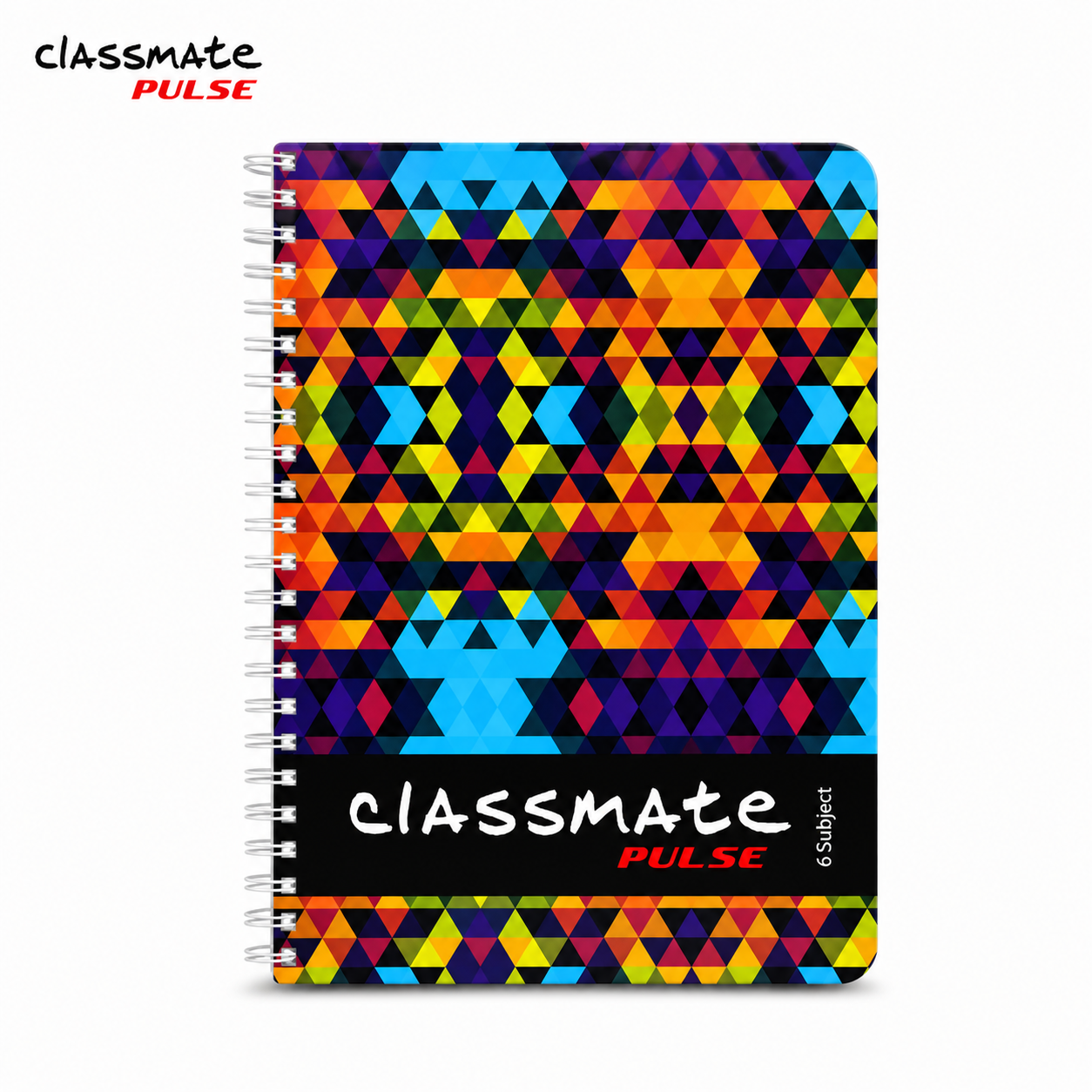 Classmate Pulse Unruled Spiral Notebook 302 Pages | Premium Blank Notebook for Creative Notes, Sketching & Journaling – Durable Cover & Smooth Paper