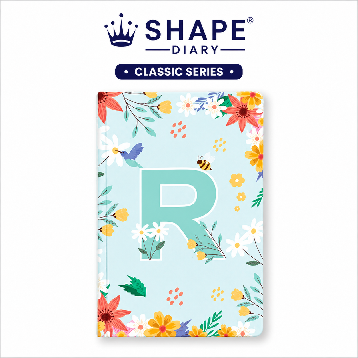 Shape Diary Classic Series B5 Notebook 192 Pages | Premium Hardbound Journal for Notes, Planning & Office/Student Use