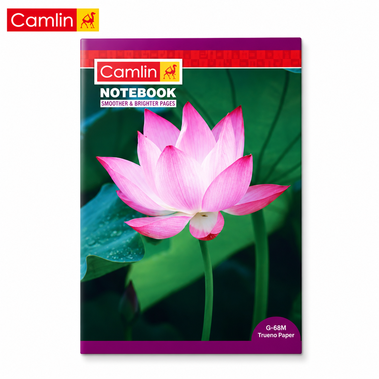 Camlin Long Single Line Notebook 272 Pages | Premium Ruled Writing Book for School, College & Office – Smooth Paper, Durable & Organized Notes
