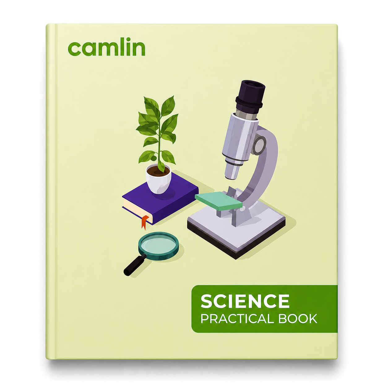 Camlin Science Practical Book 132 Pages | Lab Record Notebook for Students – Smooth Writing, Organized Layout for School Experiments & Projects