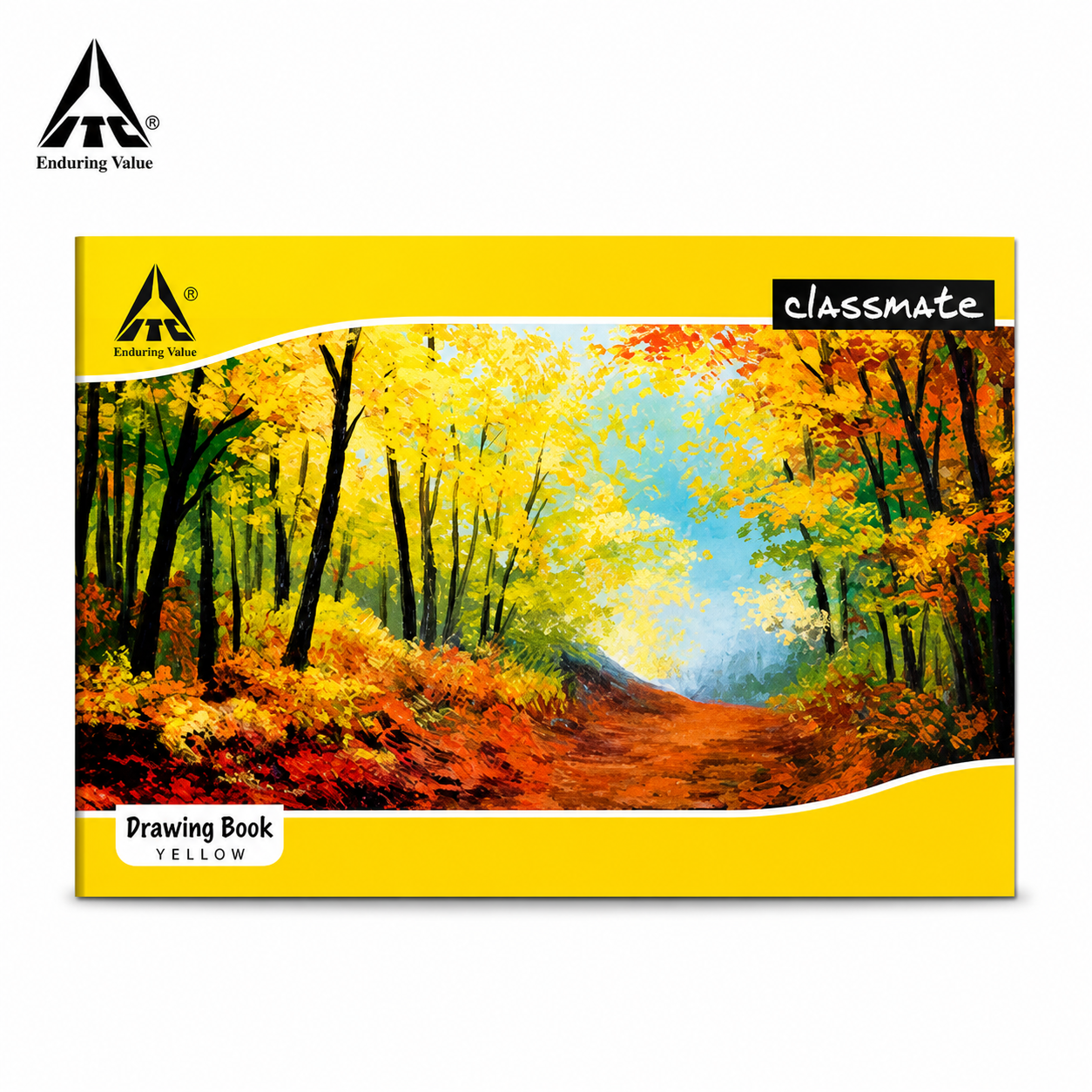 Classmate Drawing Small Notebook 36 Pages | Smooth Paper Sketch Book for Kids & Students | Compact Art Book for Drawing, Coloring & Creative Practice