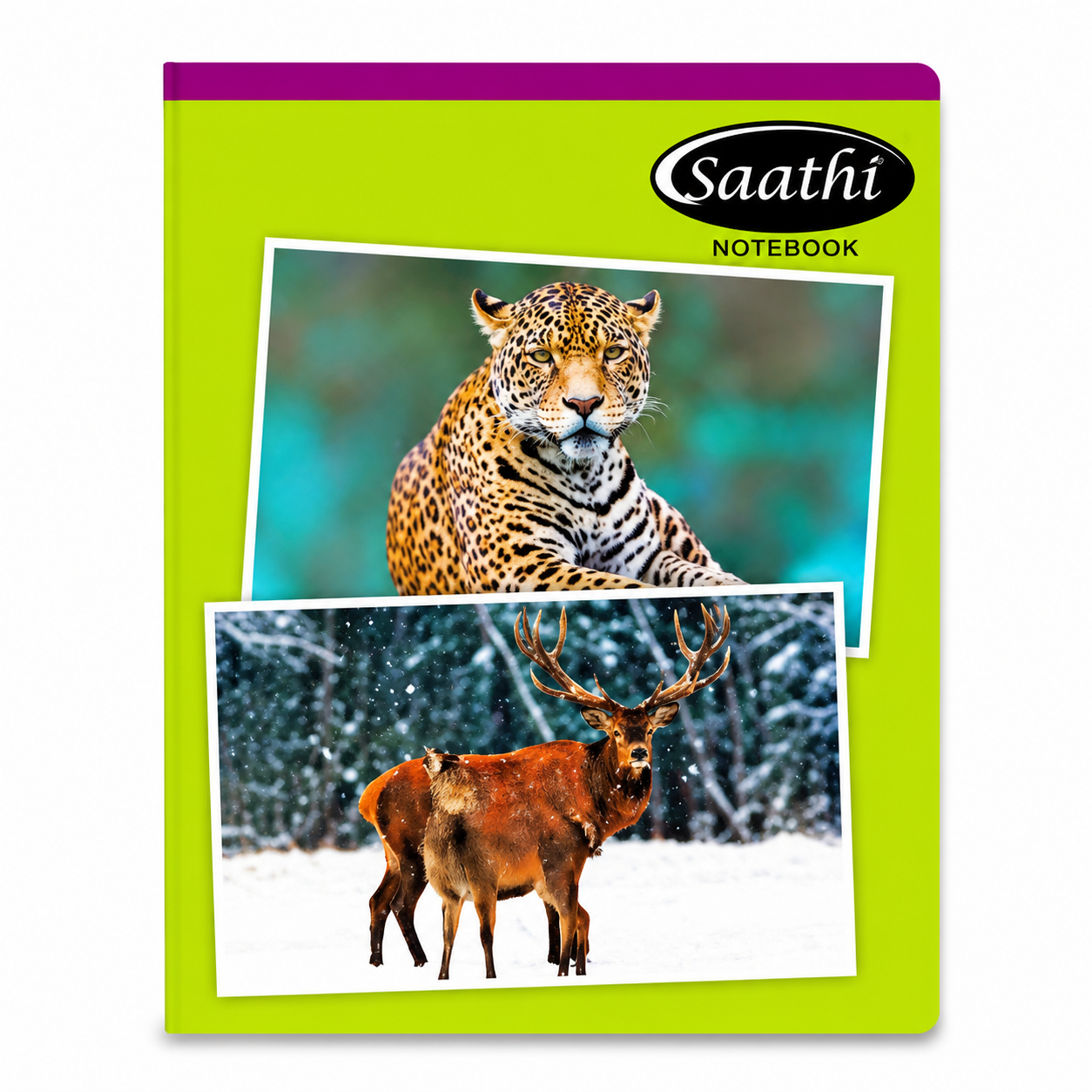 Saathi Long Single Line Notebook 152 Pages | Smooth Writing Ruled Note Book for Students, School, College & Daily Study Use