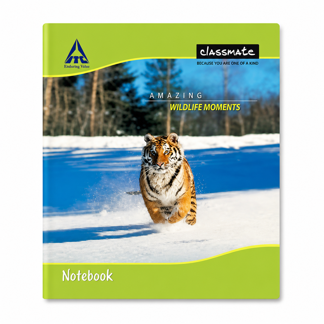 Classmate Single Line Interleaf Short Notebook 172 Pages | Premium Ruled Note Book with Interleaf Pages – Smooth Writing Paper for Students | Ideal for Notes, Homework & Drawing