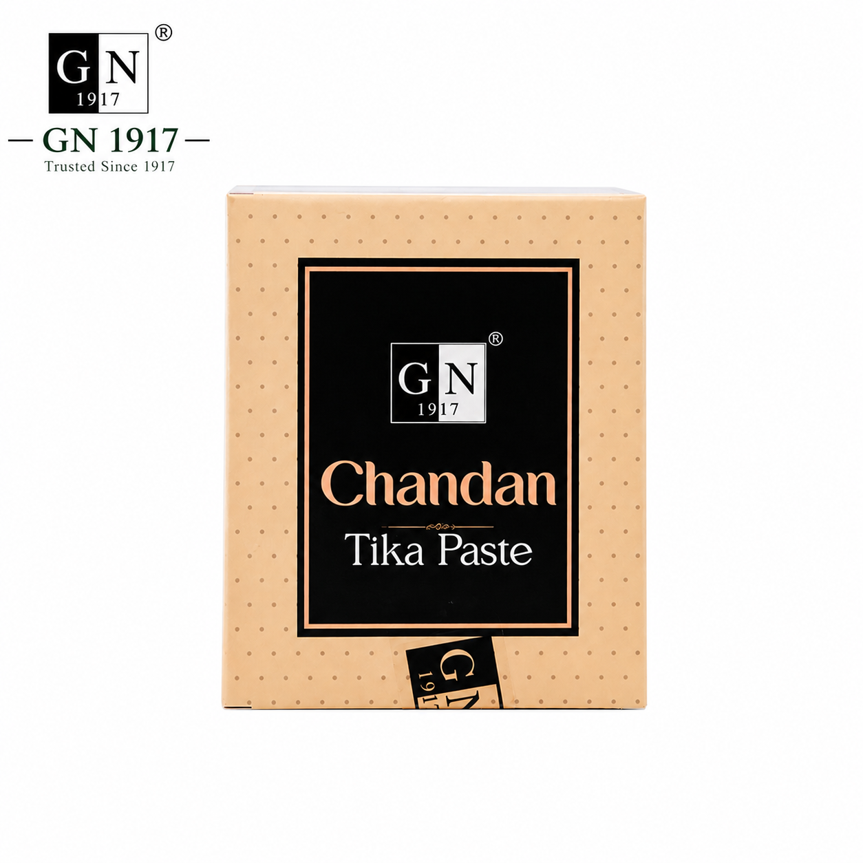 GN Chandan Tika Paste 25Gm | Natural Sandalwood Tilak for Pooja, Meditation & Daily Use | Cooling, Skin-Friendly & Long-Lasting Aroma
