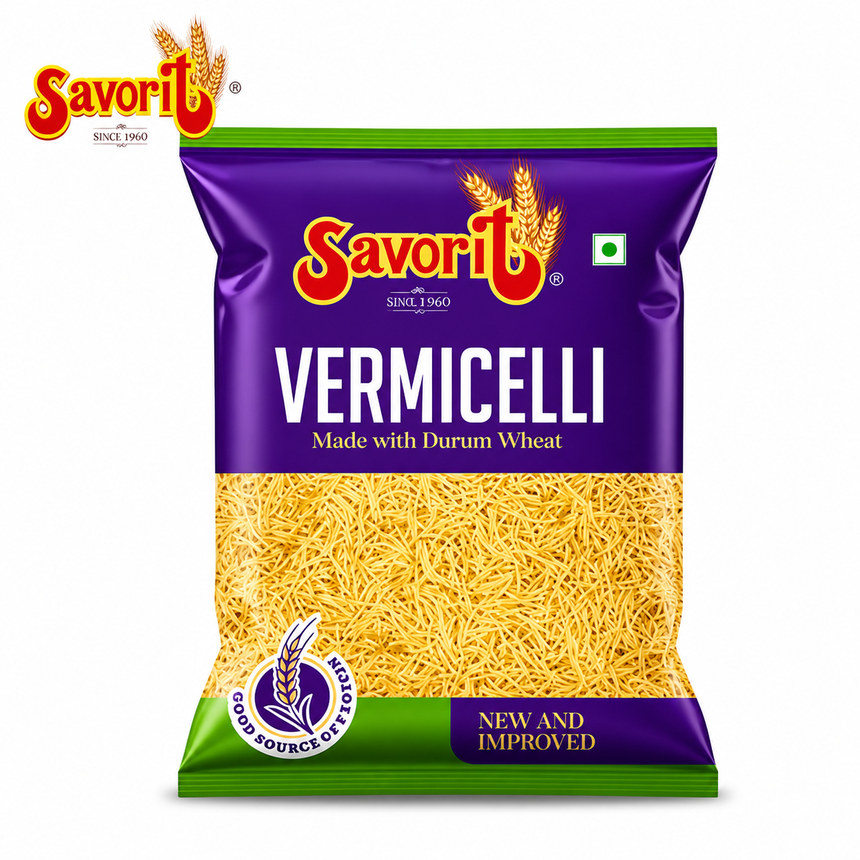 Savorit Vermicelli 90G | Premium Durum Wheat Semiya | Quick Cooking Healthy Noodles for Upma, Kheer & Daily Meals