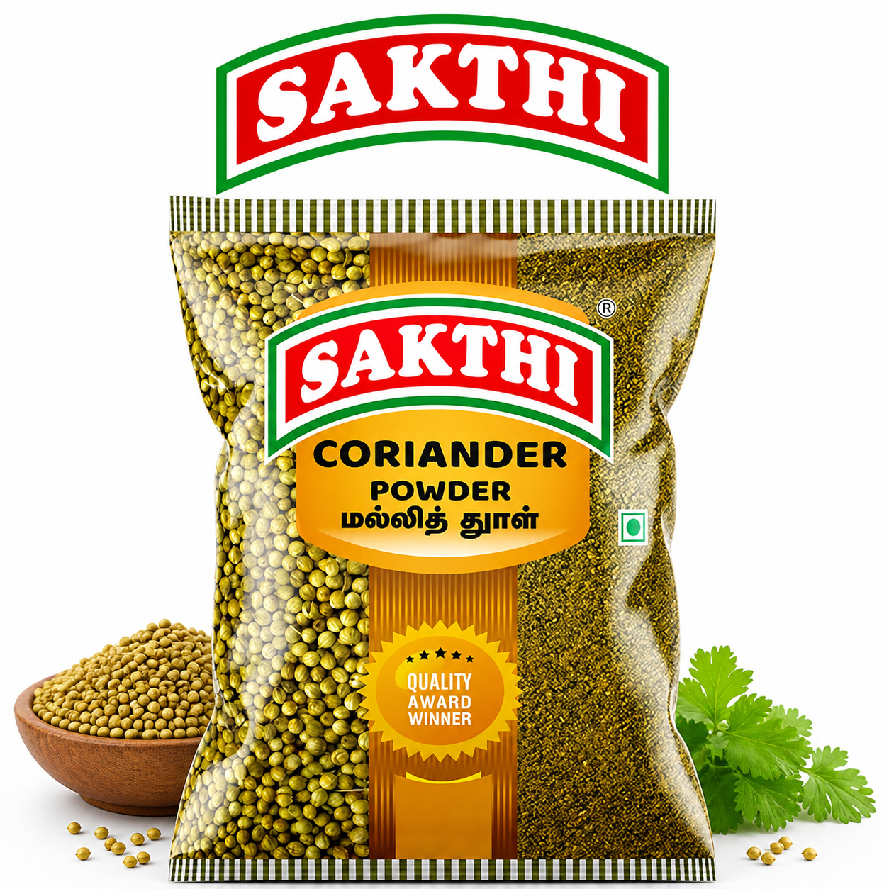 Sakthi Coriander Powder 50G | Pure & Natural Dhania Powder | Rich Aroma & Flavor for Everyday Cooking