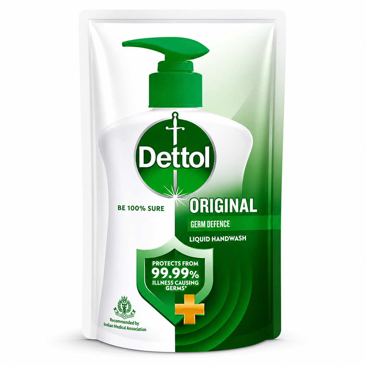 Dettol Original Liquid Handwash 175ml | 99.99% Germ Protection & pH Balanced Formula | Gentle Daily Hand Wash for Family Hygiene