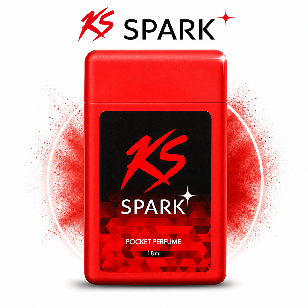 KS Spark Pocket Perfume Spray 18ML | Long Lasting Fragrance & Travel Friendly Body Spray for Men & Women