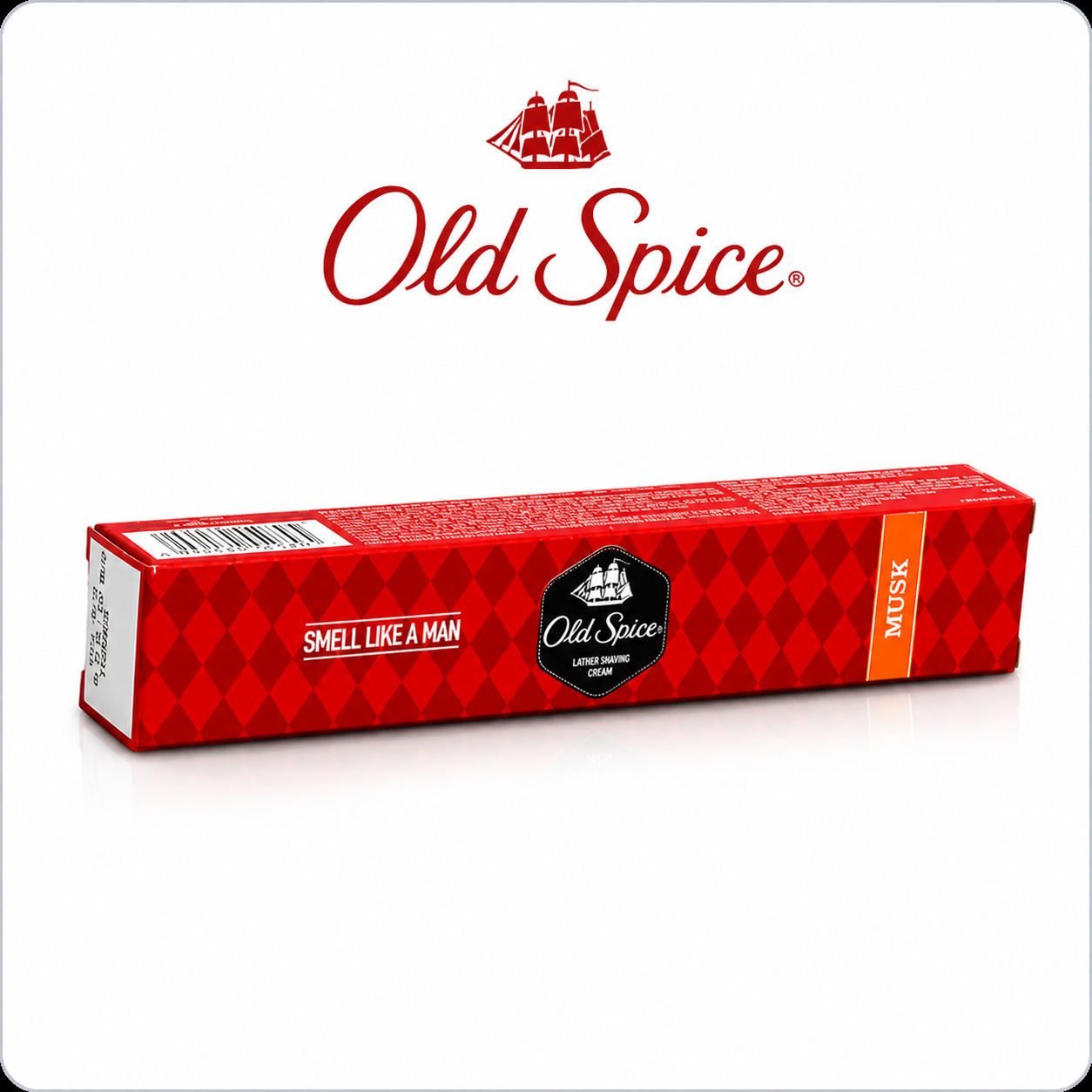 Old Spice Musk Shaving Cream 30g | Rich Lather Men’s Shaving Cream | Smooth Glide, Razor Burn Protection & Classic Musk Fragrance | Comfortable Daily Shave for Men