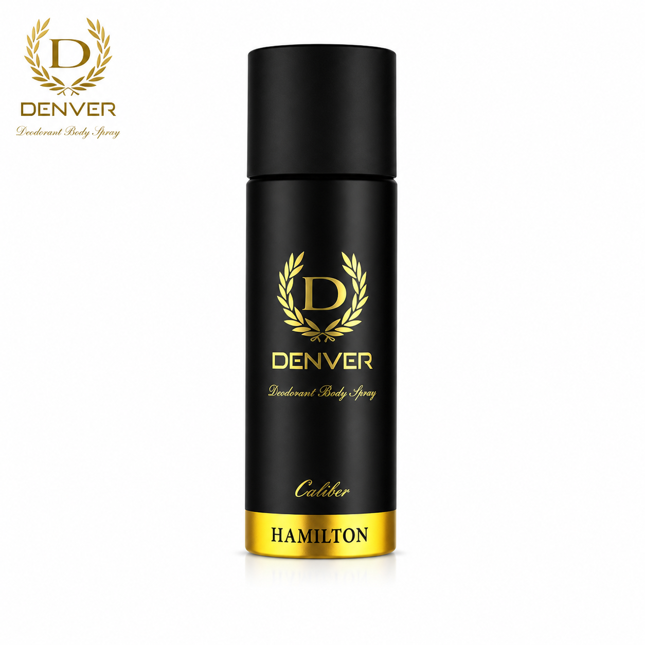 Denver Caliber Hamilton Deodorant Body Spray 50ml | Long Lasting 24h Freshness | Premium Masculine Fragrance & Odor Protection for Men