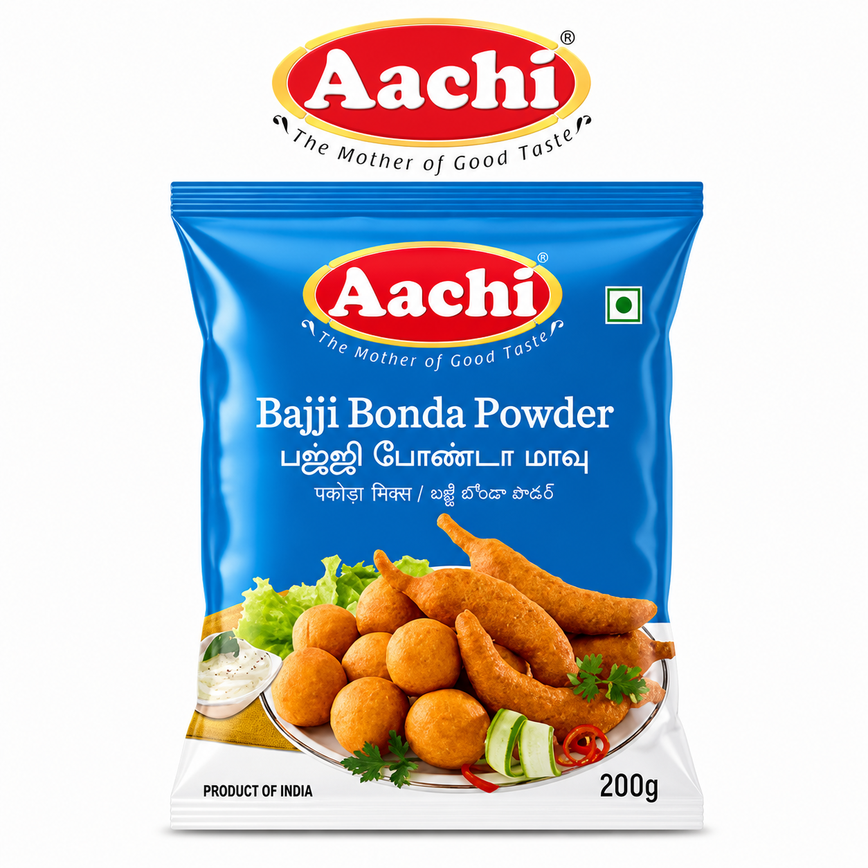 Aachi Bajji Bonda Powder 200g | Instant Snack Mix for Crispy Bajji, Bonda & Pakoda | Authentic South Indian Taste | Quick & Easy Fry Mix for Perfect Snacks