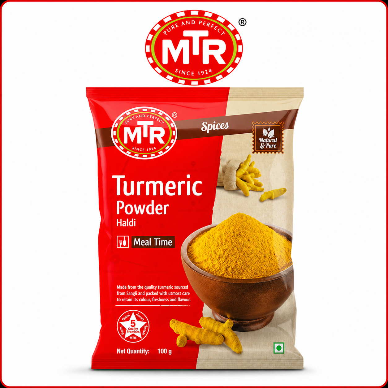 Mtr Turmeric Powder 100G