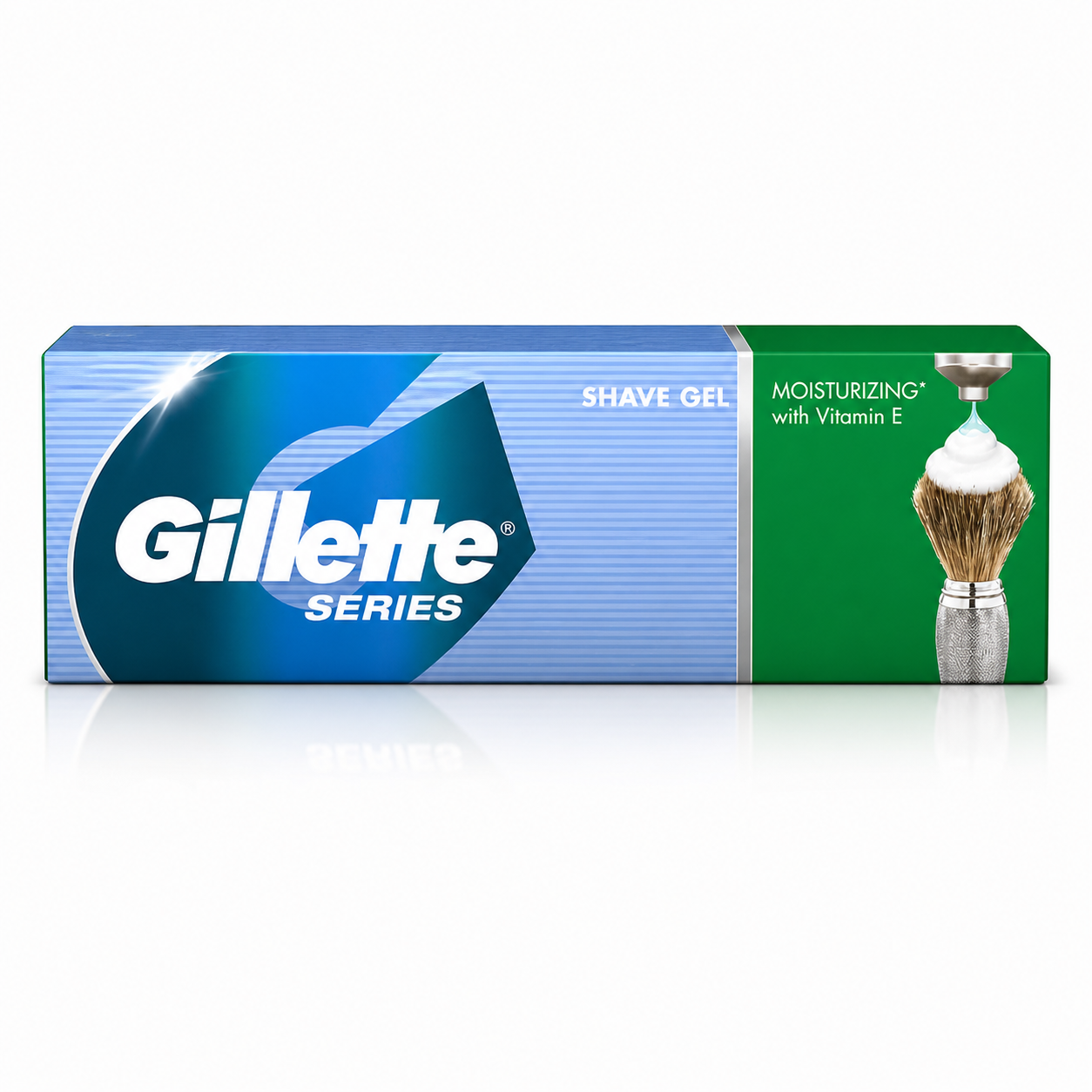 Gillette Series Moisturizing Shave Gel 60G | Vitamin E & Aloe Enriched | Smooth Glide & Skin Protection for Comfortable Close Shave