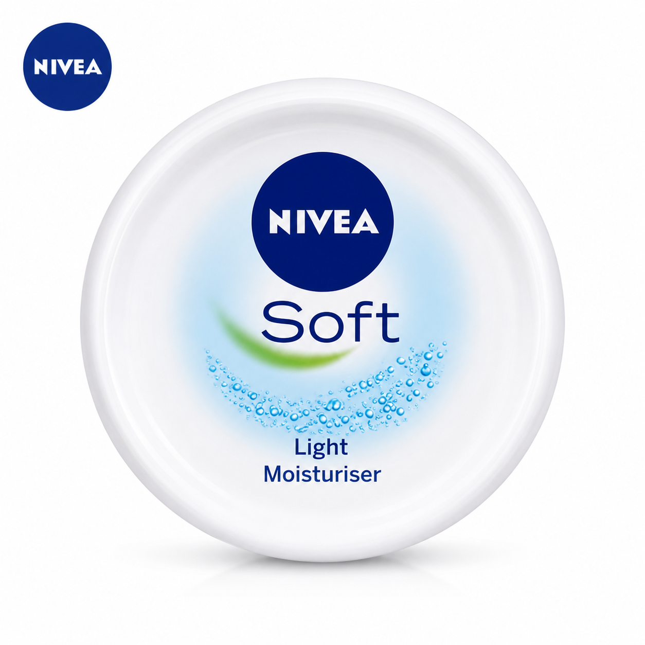 Nivea Soft Moisturizing Cream 50ml | Light Hydrating Face, Hand & Body Cream | Fast Absorbing Non-Greasy Formula for Soft, Smooth & Healthy Skin | For All Skin Types