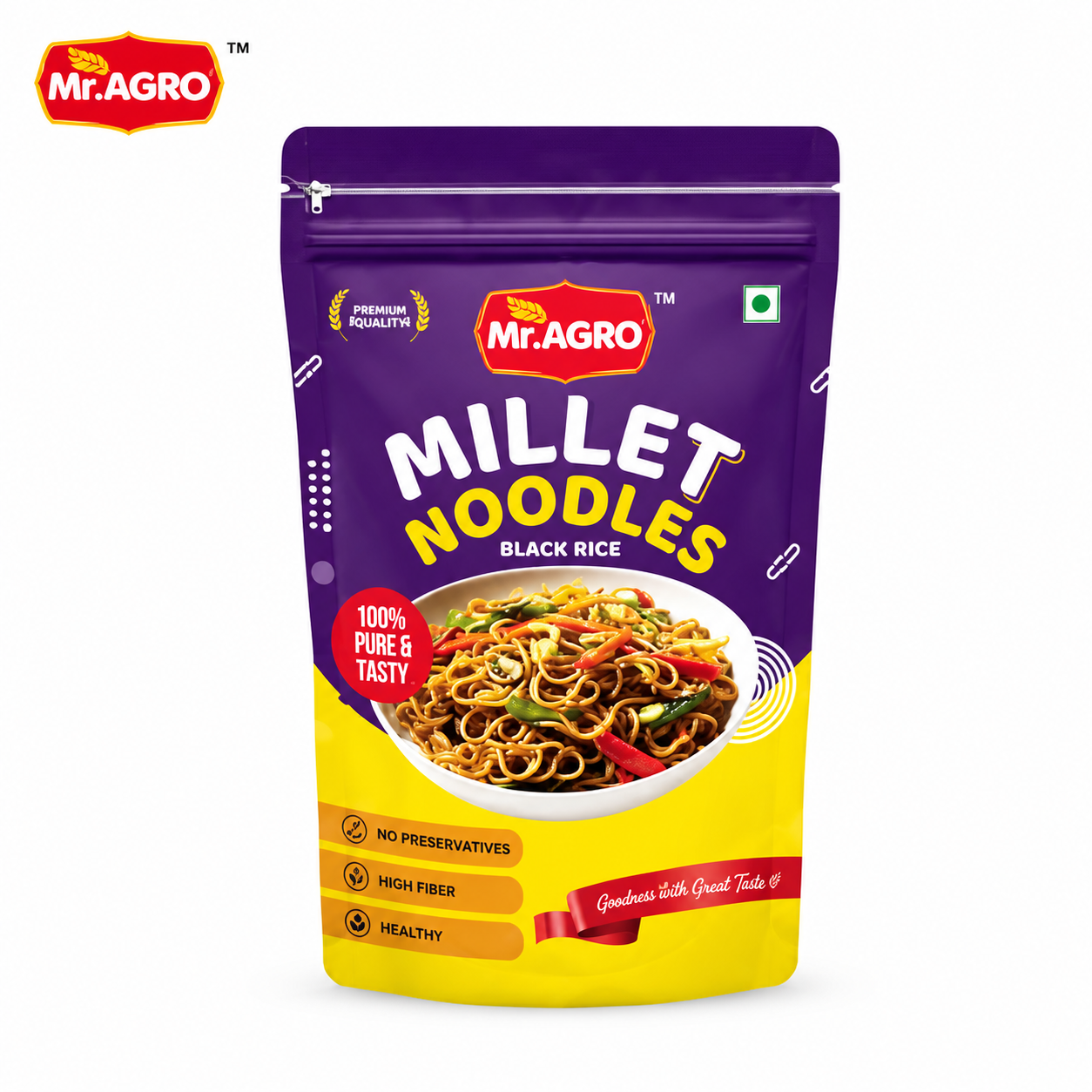 Mr.Agro Millet Black Rice Noodles 175Gm