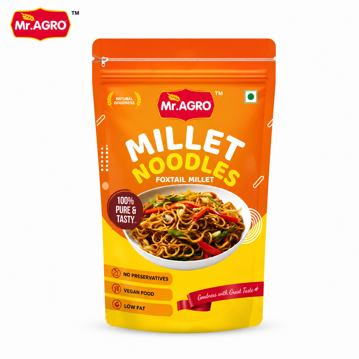 Mr.Agro  Foxtail Millet Noodles 175Gm