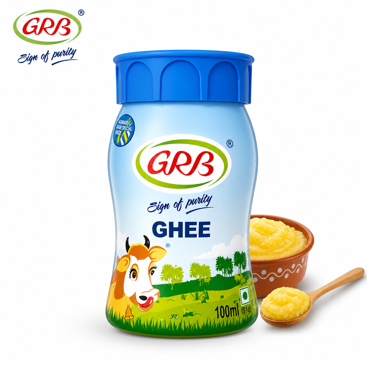 Grb Ghee Jar100Ml.