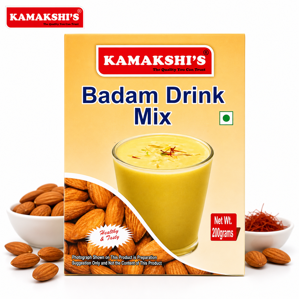 Kamakshis Badam Drink Mix 200G