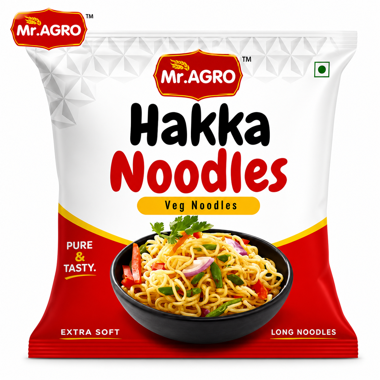 Mr.Agro Hakka Veg Noodles 500Gm