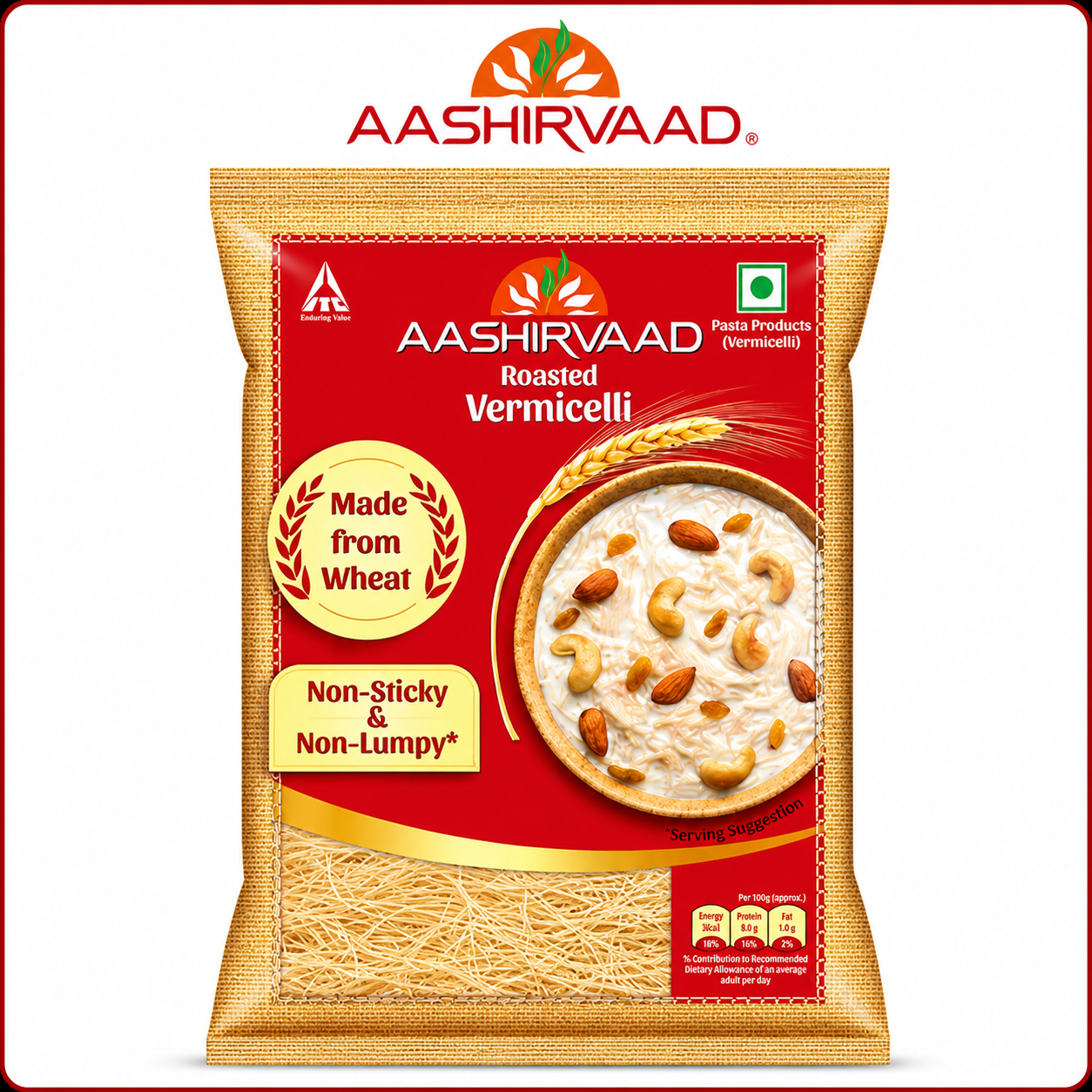 Aashirvaad Roasted Vermicelli 180G