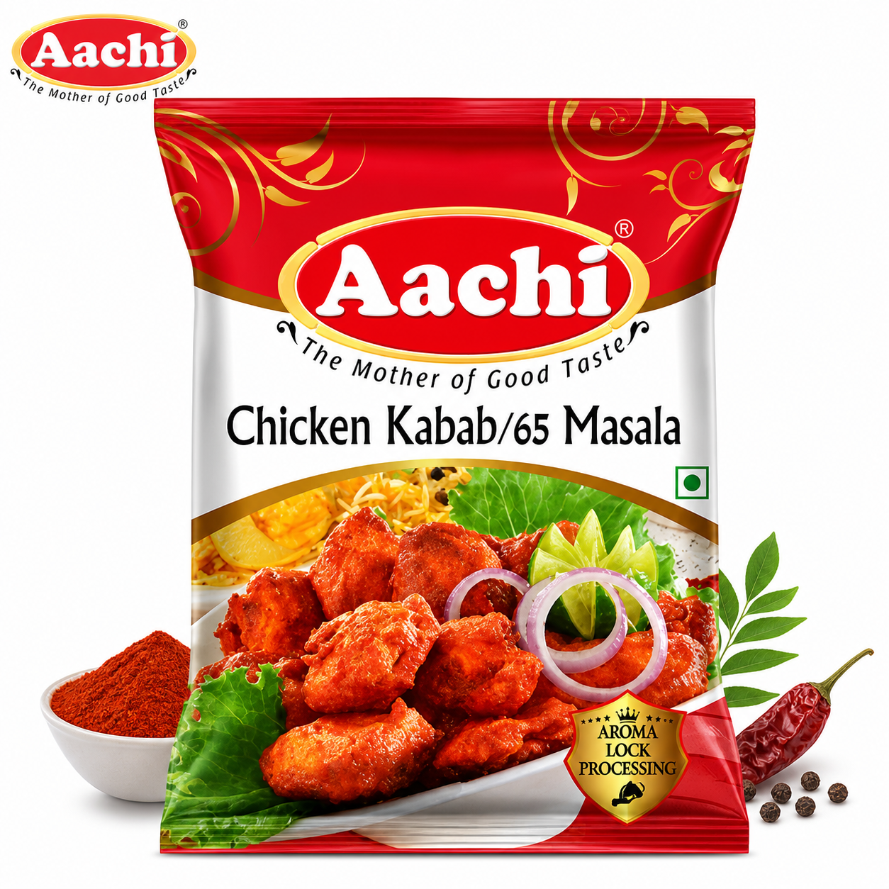 Aachi Chicken Kabab / 65 Masala 100G