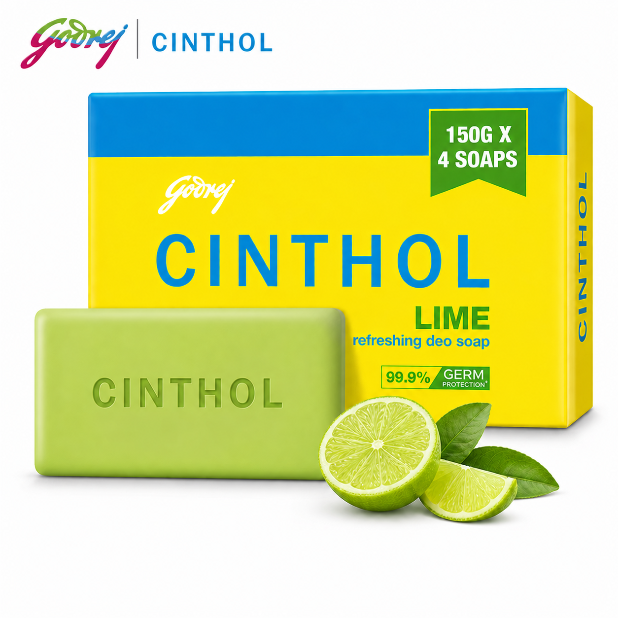 Godrej Cinthol Limesoap 75G*4N