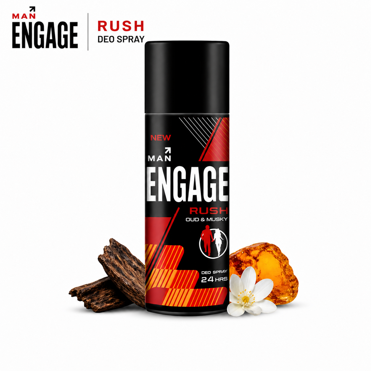 Engage Man Rush Spray 150Ml