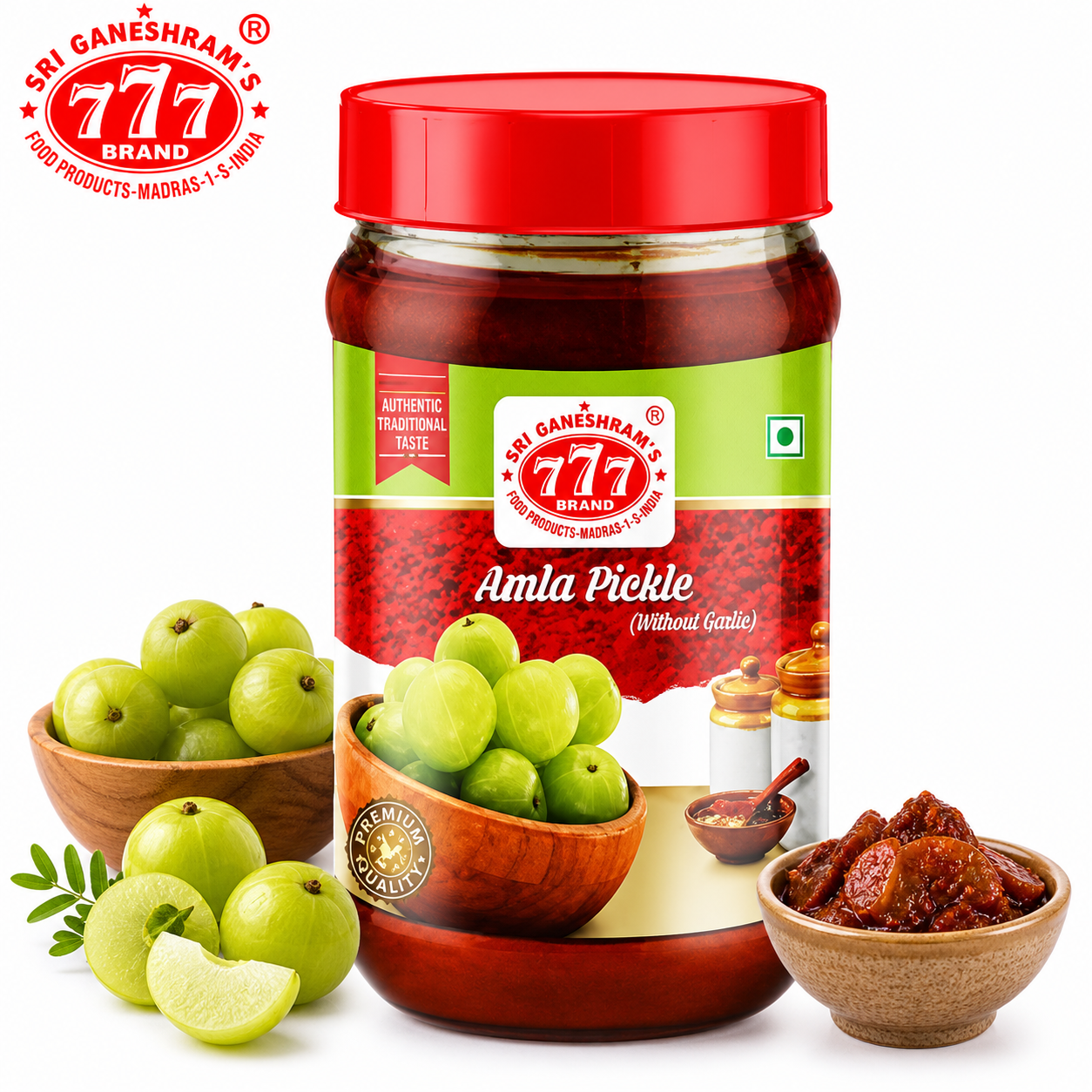 777 Amla Pickle 200G