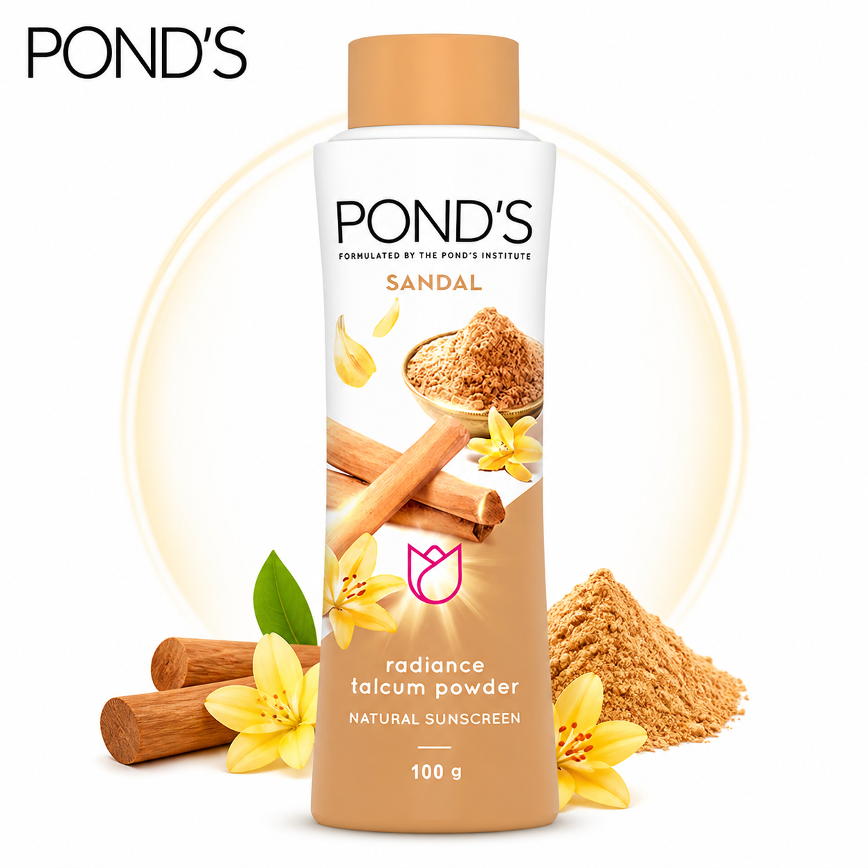 PONDS SANDAL TALCUM POWDER 100G