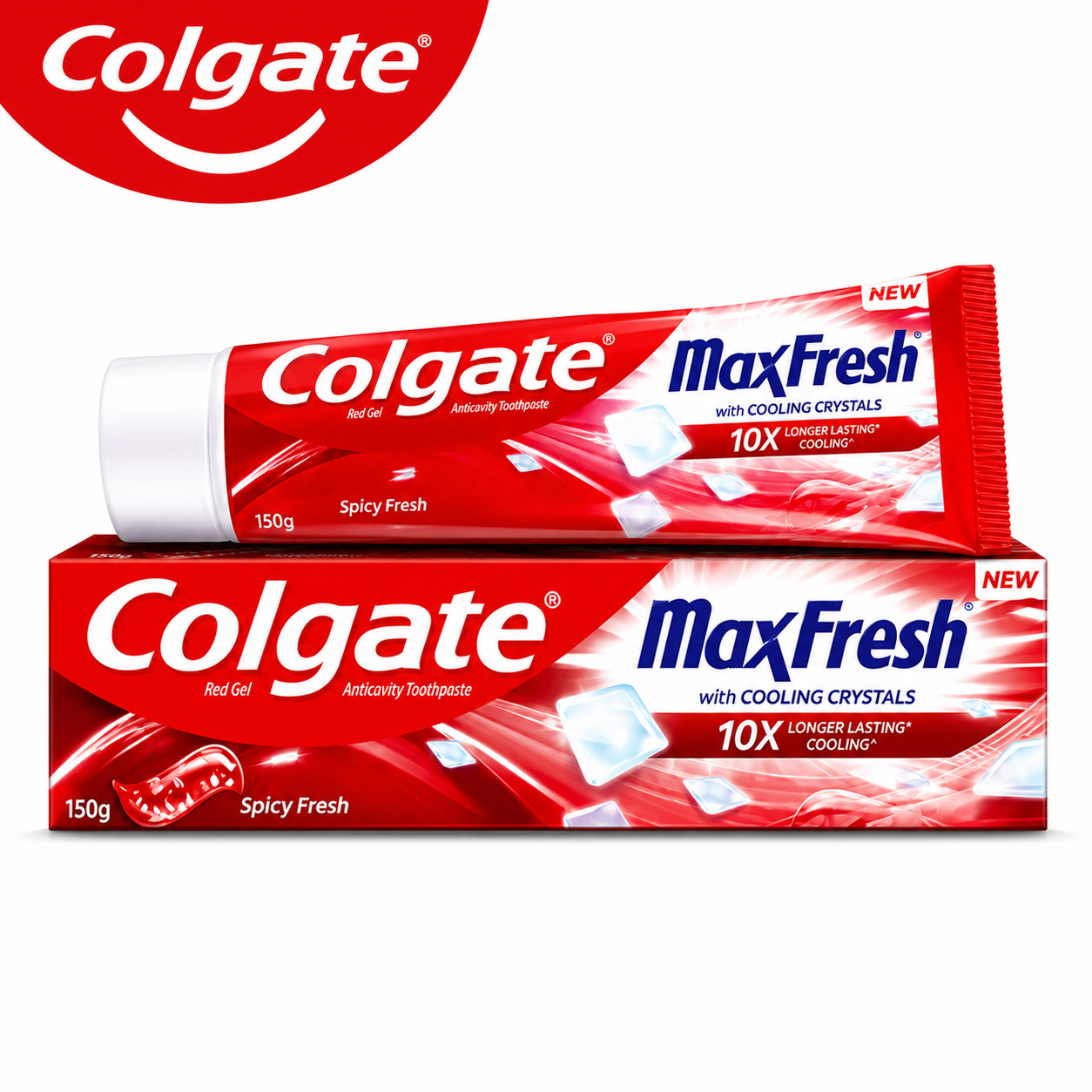 Colgate Max Fresh Red Geltoothpaste 150G