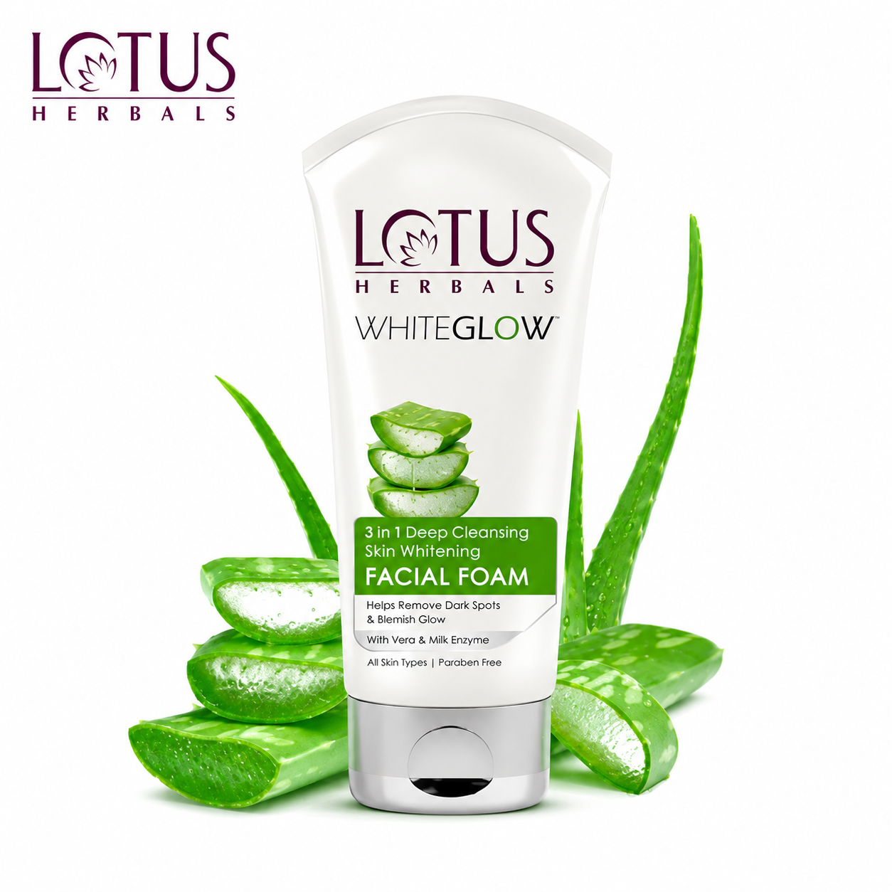 Lotus Whiteglow 3In1 Deep Cleansing Face Wash 50G