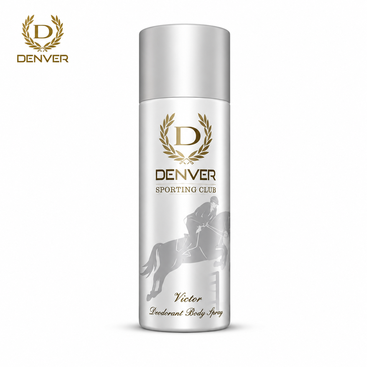 Denver Sporting Club Victor Premium Perfume Body Spray 165Ml | Long Lasting Freshness & Odour Protection for Men | Bold Masculine Deodorant Spray