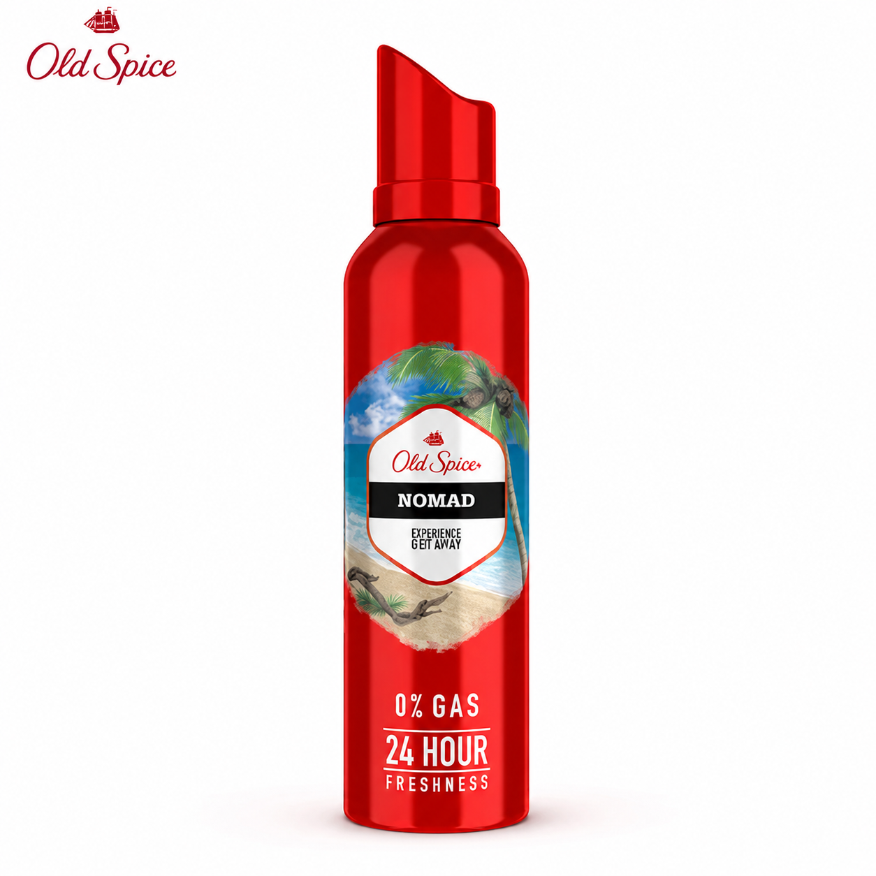 Old Spice Nomad Deodorant Body Spray 140Ml | 24Hr Freshness & Odor Protection | Long Lasting Men’s Deodorant Spray