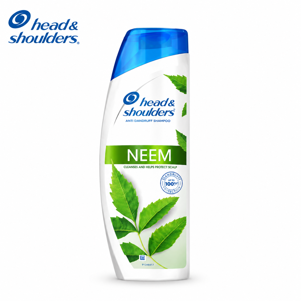 Head & Shoulders Neem Anti-Dandruff Shampoo 180ml | Deep Scalp Cleansing & Up to 100% Dandruff Protection for Healthy Hair