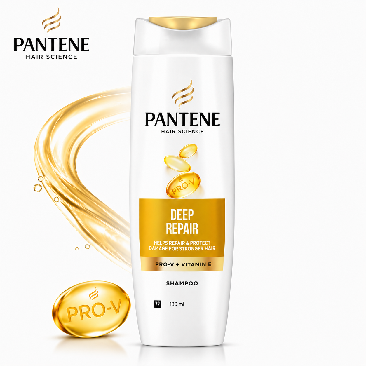 Pantene Deep Repair Shampoo 340Ml