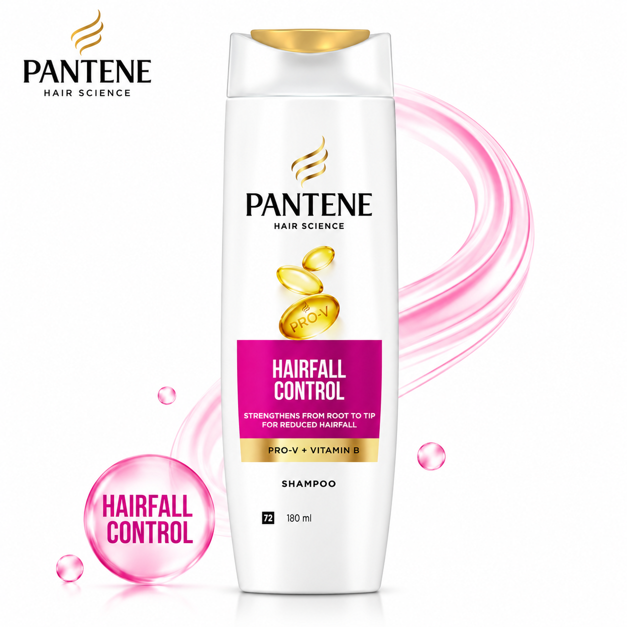 Pantene Hairfall Control Shampoo 340Ml