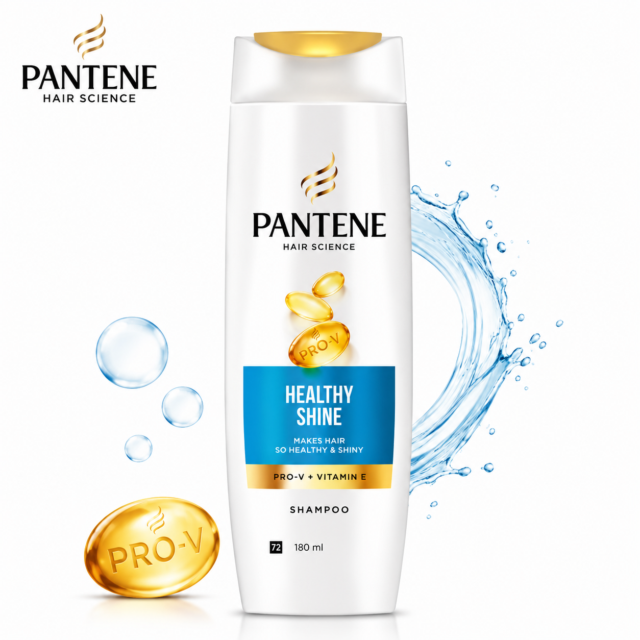 Pantene Healthy Shine Shampoo 340Ml