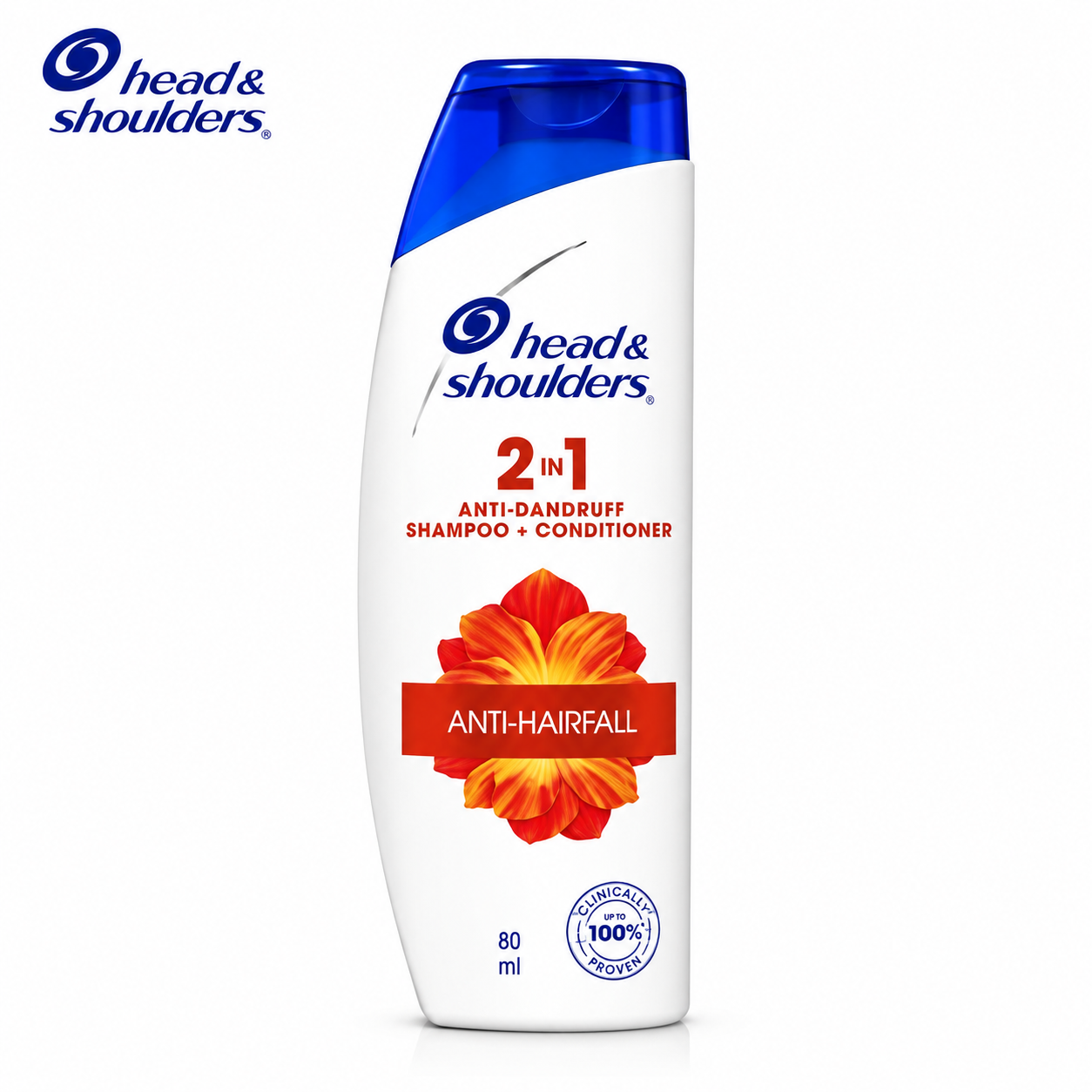 Head & Shoulders 2-In-1 Anti-Hairfall Shampoo 340Ml | Anti-Dandruff Shampoo + Conditioner for Stronger Hair & Healthy Scalp
