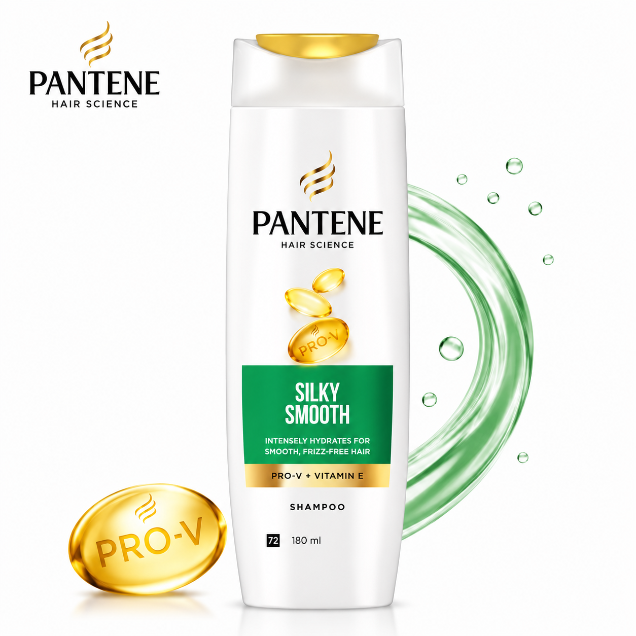 Pantene Silky Smooth Shampoo 340Ml
