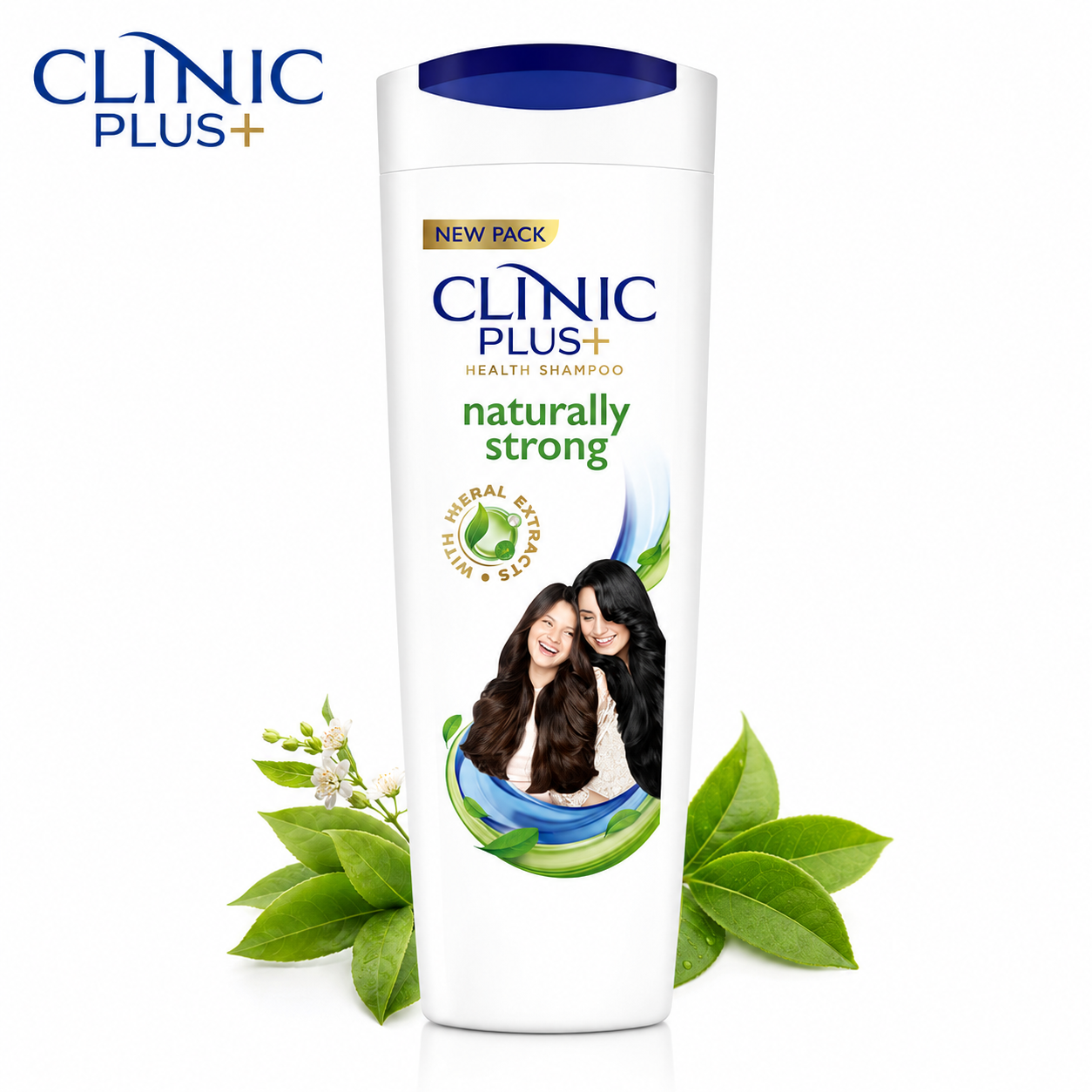 CLINIC PLUS NATURALLY STRONG SHAMPOO 355ML